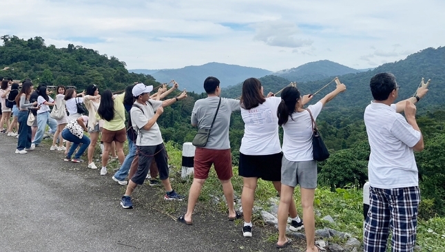 Tree plantation (insemination) and EM (effective microorganisms) balls